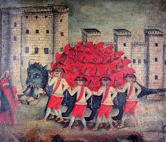 Processione con il drago di Arles